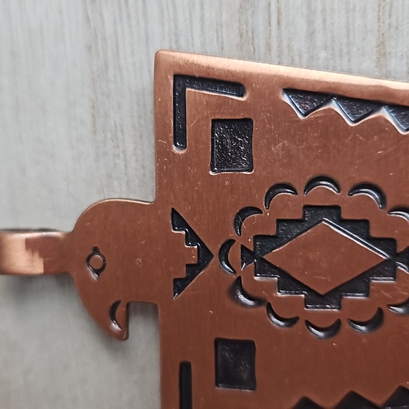 Vintage Copper Eagle Pendant - Picture 2 of 5